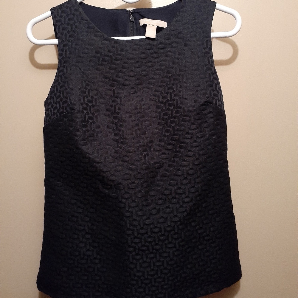 Banana Republic Navy Blue Fitted Top